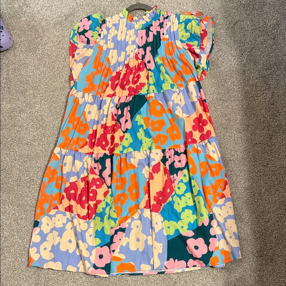 Colorful Floral Dress
